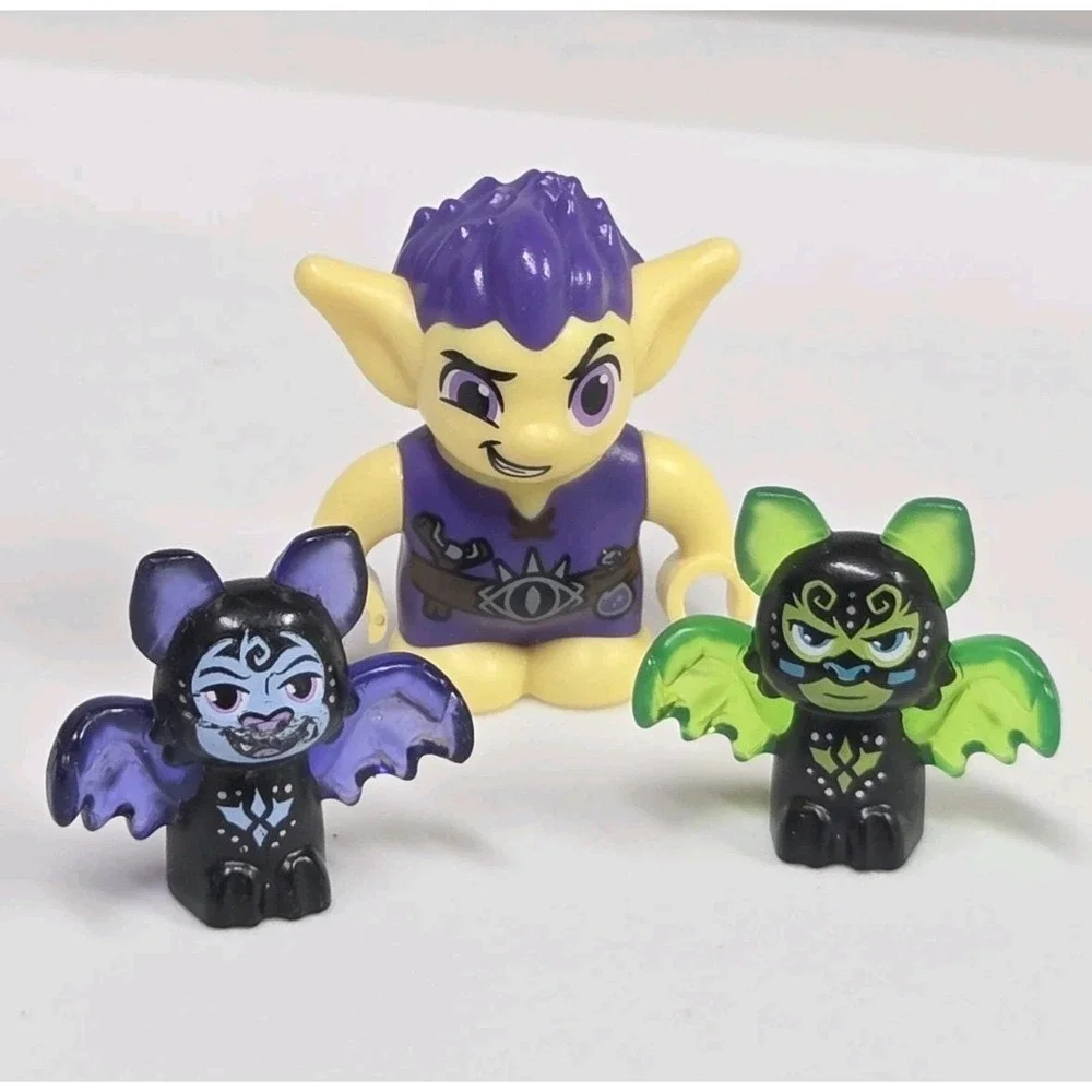 Lego Elves Goblin Rimlin Shadow Bats Vespe Molo Minifigure Lot 3 Pcs